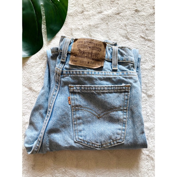 Levi's Denim - Vintage Levi’s 550 Orange Tab Wedgie Jeans